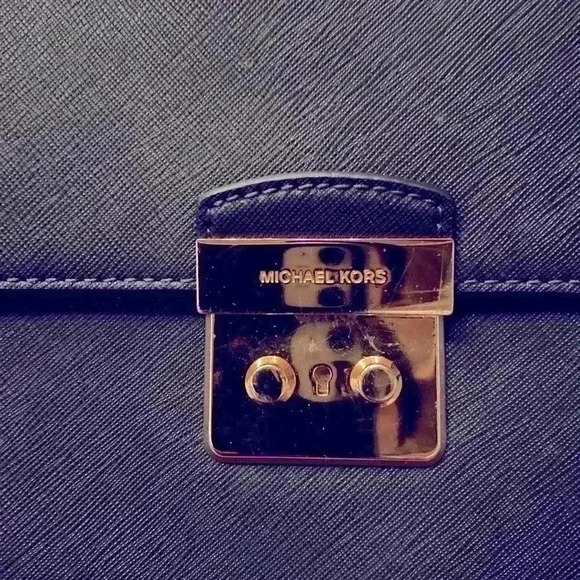 Michael Kors Brandi Top Handle Satchel, admiral blue - Picture 8 of 8